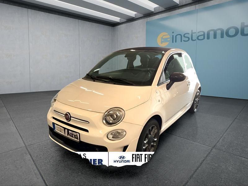 Weiß Gebraucht 2021 Fiat 500C Cabrio | 12.149 € (Fairer Preis) - Bild 1/4