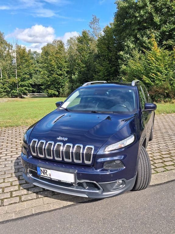 Blau Gebraucht 2017 Jeep Cherokee Limited SUV | 15.000 € (Fairer Preis) - Bild 1/4