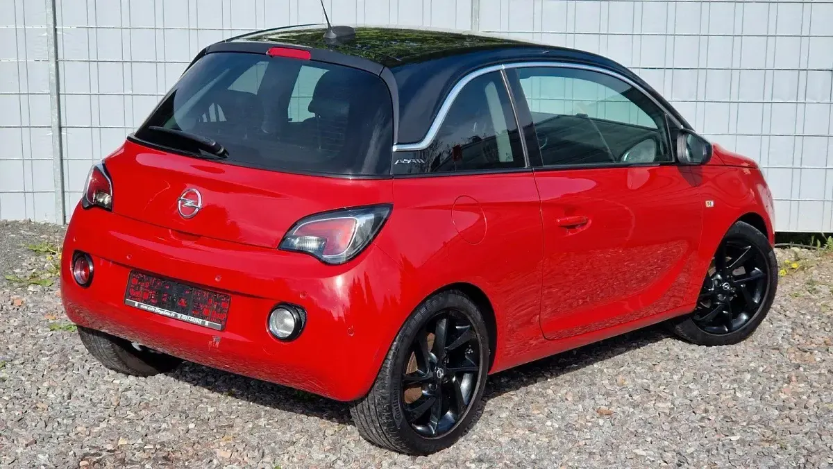 Gebraucht Opel Adam Slam 101 PS (74 kW) 2017 Rot Kleinwagen