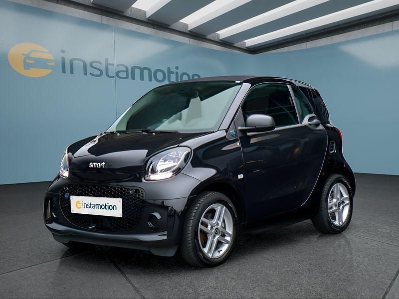 Schwarz Gebraucht 2022 Smart ForTwo Coupé Kleinwagen | 11.049 € (Fairer Preis) - Bild 1/4