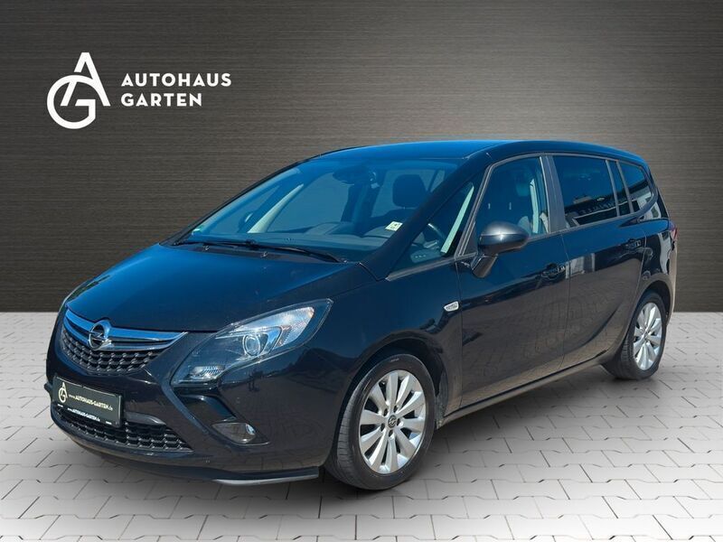 Schwarz Gebraucht 2015 Opel Zafira Tourer Edition Van / Kleinbus | 5.950 € (Guter Preis) - Bild 1/4
