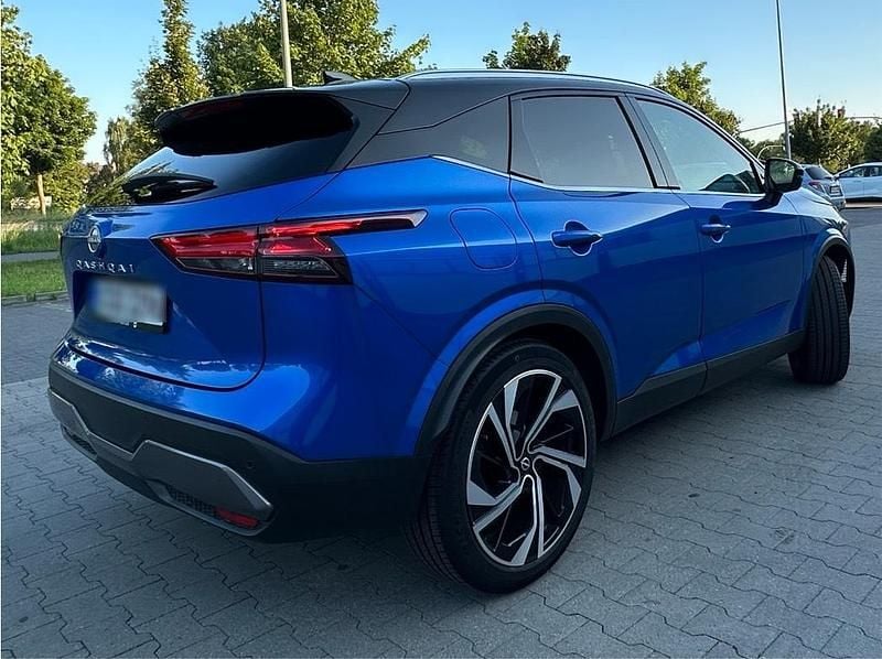 Blau Gebraucht 2023 Nissan Qashqai Tekna+ SUV | 25.999 € (Superpreis) - Bild 1/4