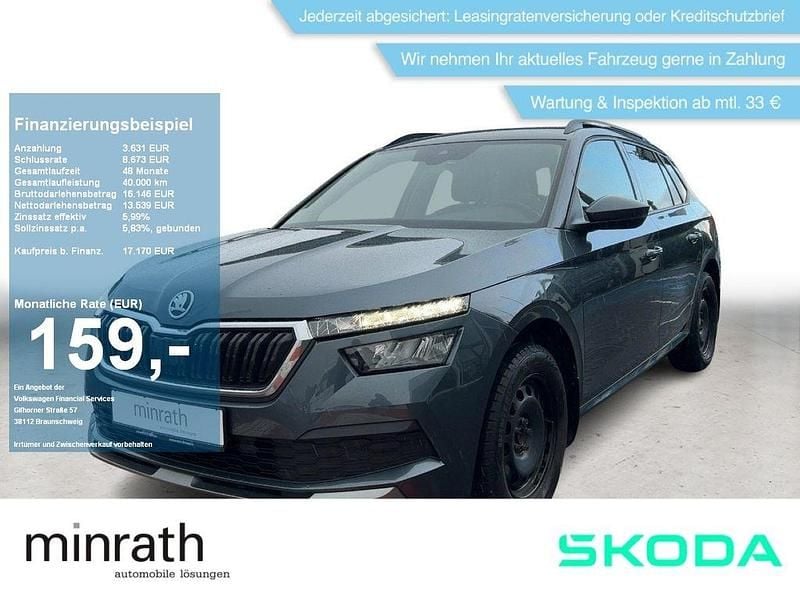 Gebraucht Skoda Kamiq Ambition 110 PS (80 kW) 2021 Grau SUV