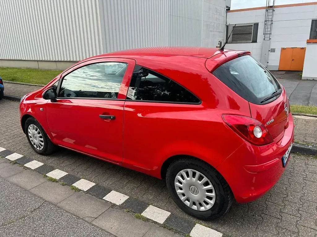 Gebraucht Opel Corsa 60 PS (44 kW) 2009 Rot Kleinwagen