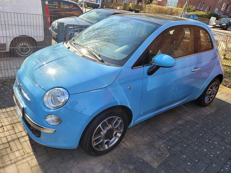 Gebraucht Fiat 500 Lounge 69 PS (50 kW) 2013 Blau Limousine