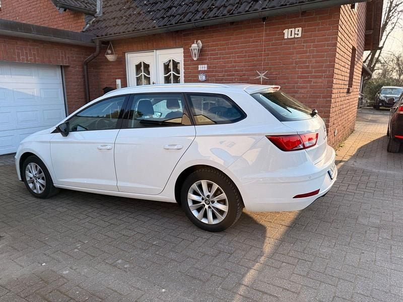 Gebraucht Seat Leon ST Style 131 PS (96 kW) 2019 Weiß Kombi