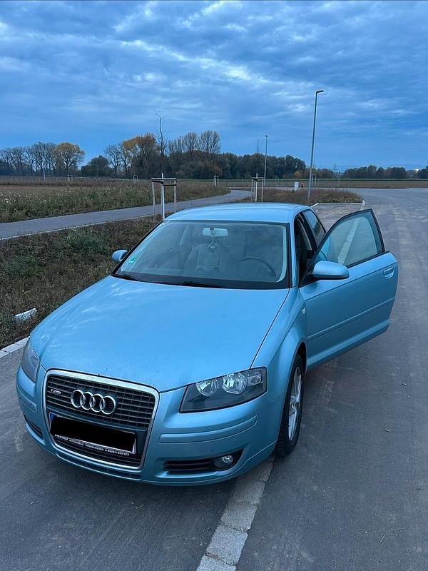 Gebraucht Audi A3 104 PS (76 kW) 2007 Blau Kleinwagen