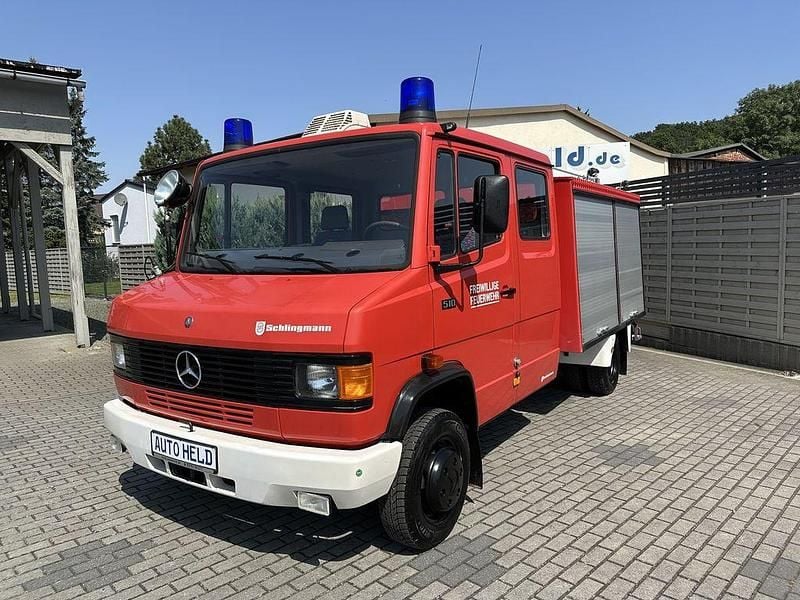 Rot Gebraucht 1993 Mercedes T2 Van | 9.850 € - Bild 1/4