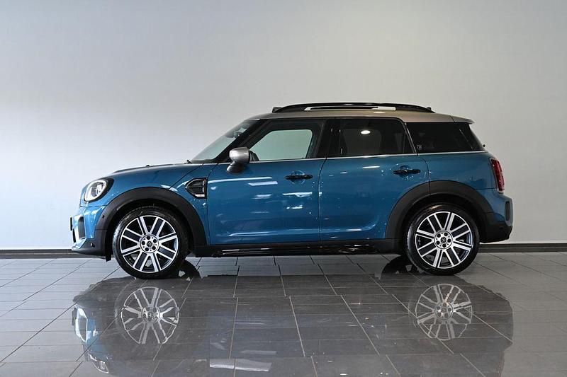 Gebraucht Mini Cooper Countryman 136 PS (100 kW) 2023 Blau island blue metallic (metallic) SUV