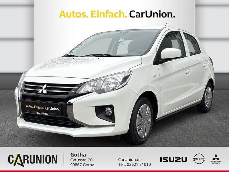 Islandweiß Neu 2025 Mitsubishi Space Star Basis Limousine | 12.480 € - Bild 1/4