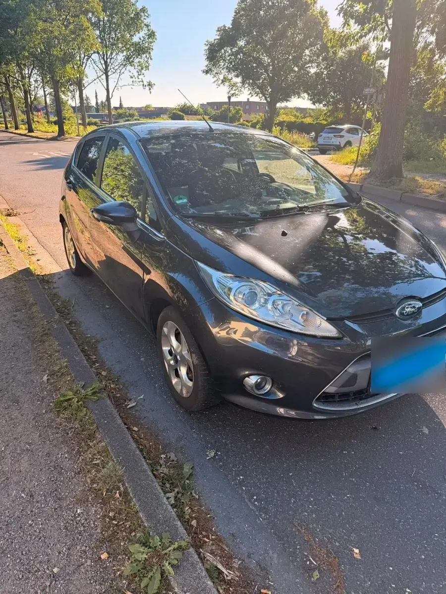 Gebraucht Ford Fiesta 97 PS (71 kW) 2009 Schwarz Kleinwagen