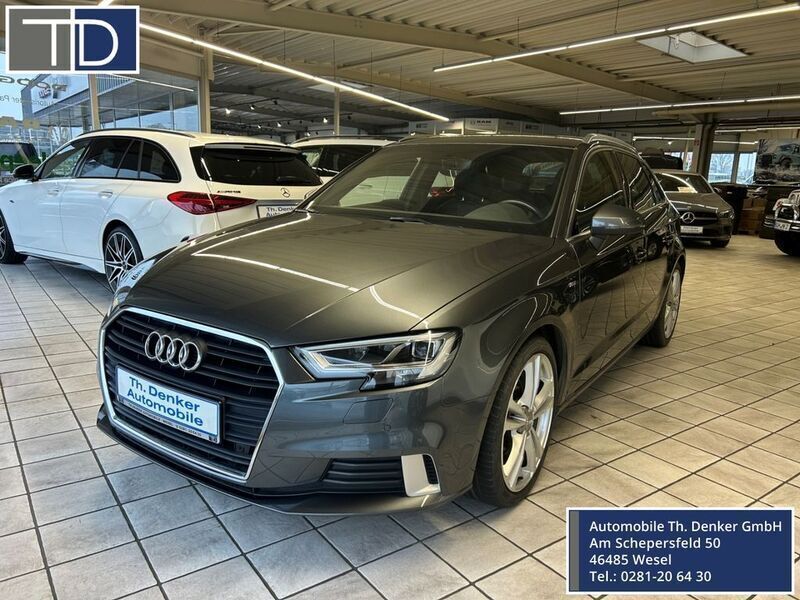 Daytonagrau perleffekt Gebraucht 2019 Audi A3 Sportback S-Line Limousine | 19.890 € (Guter Preis) - Bild 1/4
