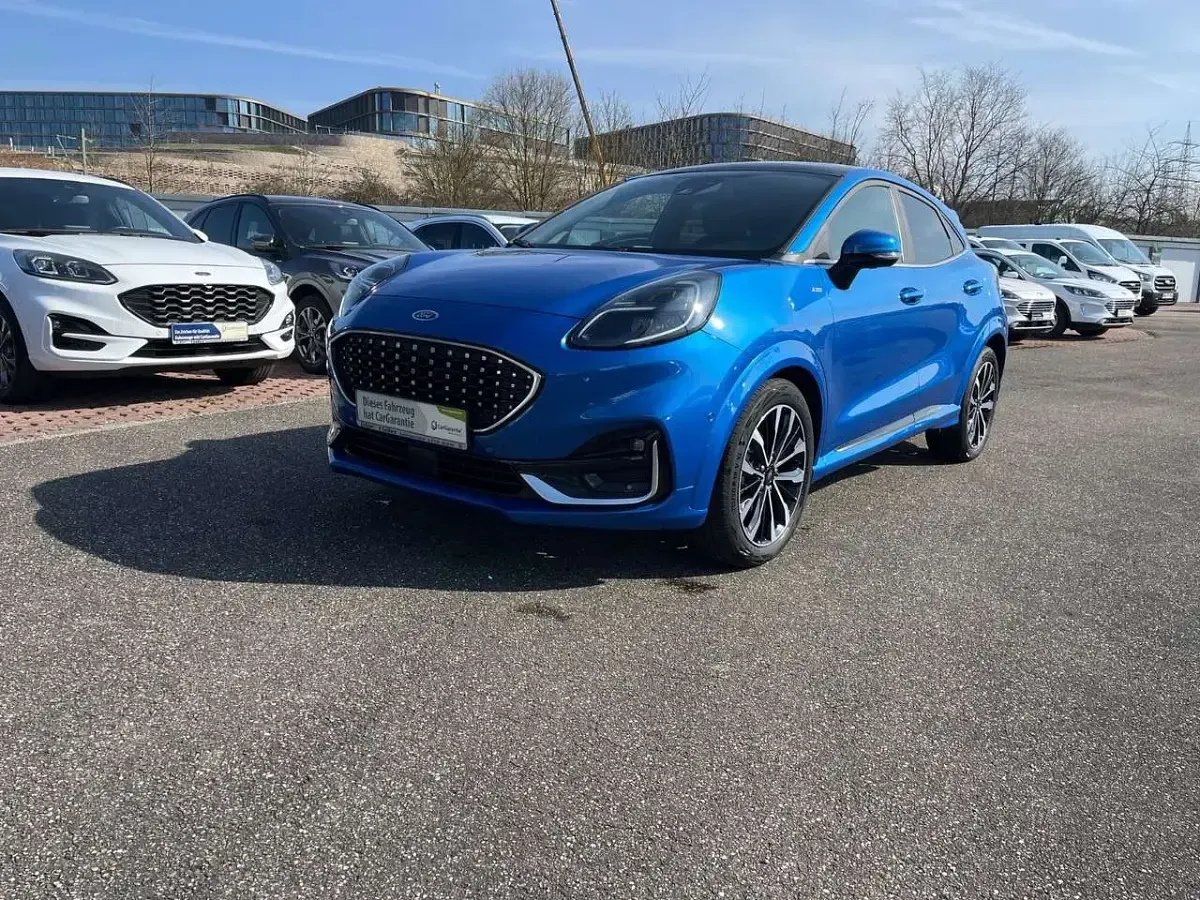 Usata Ford Puma ST-Line 125 CV (91 kW) 2021 Blu SUV