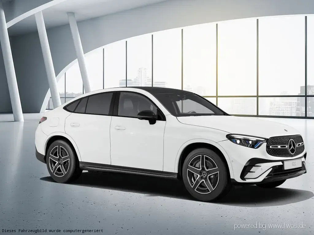 Gebraucht Mercedes GLC220 AMG 197 PS (144 kW) 2026 Unilack polarweiß SUV