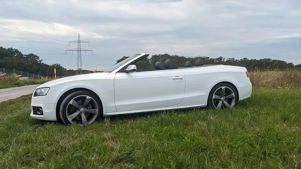 Gebraucht Audi S5 Cabriolet Design 333 PS (244 kW) 2011 Weiß Cabrio