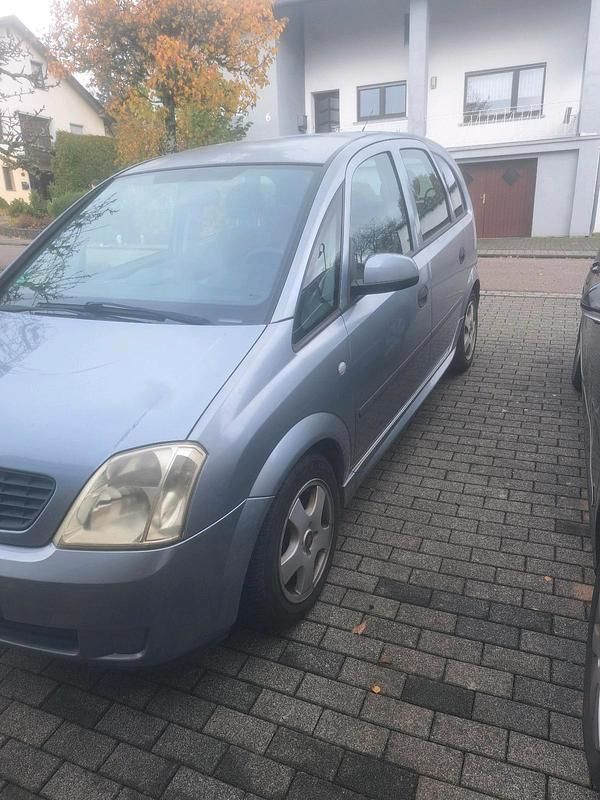 Grau Gebraucht 2006 Opel Meriva Van / Kleinbus | 550 € (Superpreis) - Bild 1/4