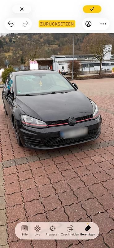 Gebraucht VW Golf GTI 220 PS (161 kW) 2014 Schwarz Coupé