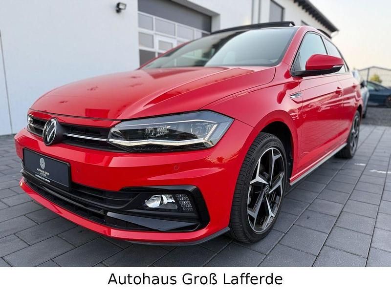 Rot Gebraucht 2021 VW Polo R-line Limousine | 18.990 € (Fairer Preis) - Bild 1/4
