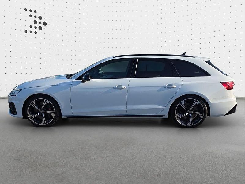 Gebraucht Audi S4 Competition 341 PS (250 kW) 2024 Gletscherweiß metallic Kombi