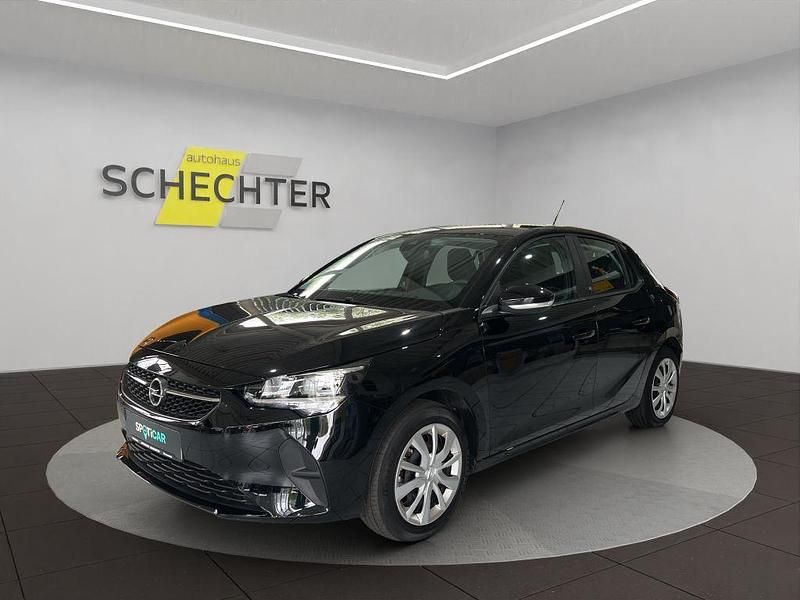 Diamant schwarz metallic Gebraucht 2022 Opel Corsa-e Edition Kleinwagen | 15.989 € (Fairer Preis) - Bild 1/4
