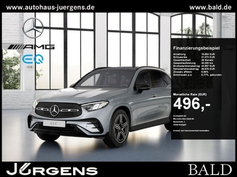 Silber metalliclack hightechsi Gebraucht 2023 Mercedes GLC300 AMG SUV | 51.780 € (Superpreis) - Bild 1/4