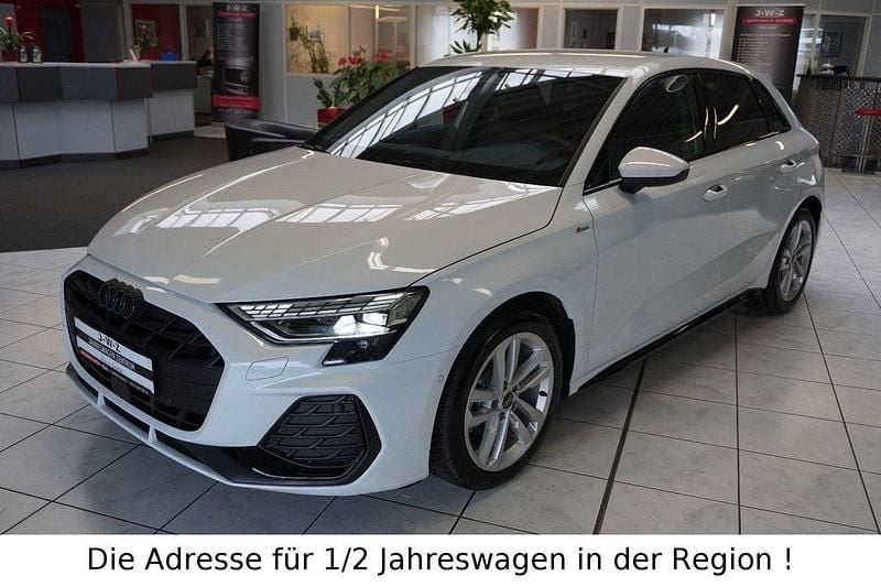 Neu Audi A3 S-Line 150 PS (110 kW) 2025 Weiß Limousine