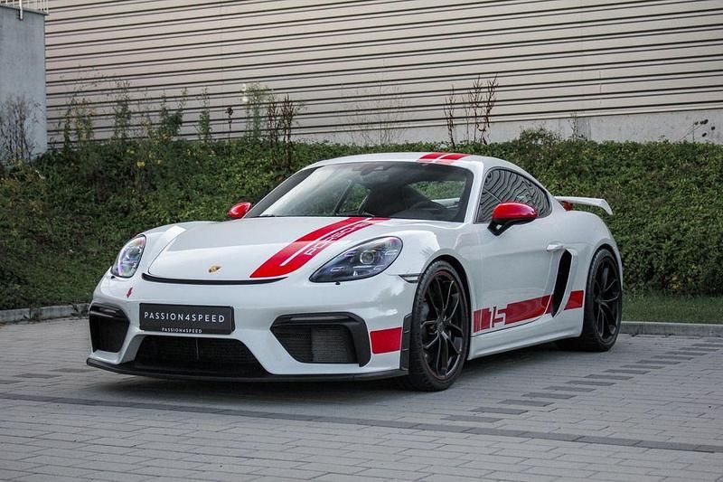 Pure white Gebraucht 2020 Porsche Cayman GT4 Edition Coupé | 109.900 € (Etwas zu teuer) - Bild 1/4