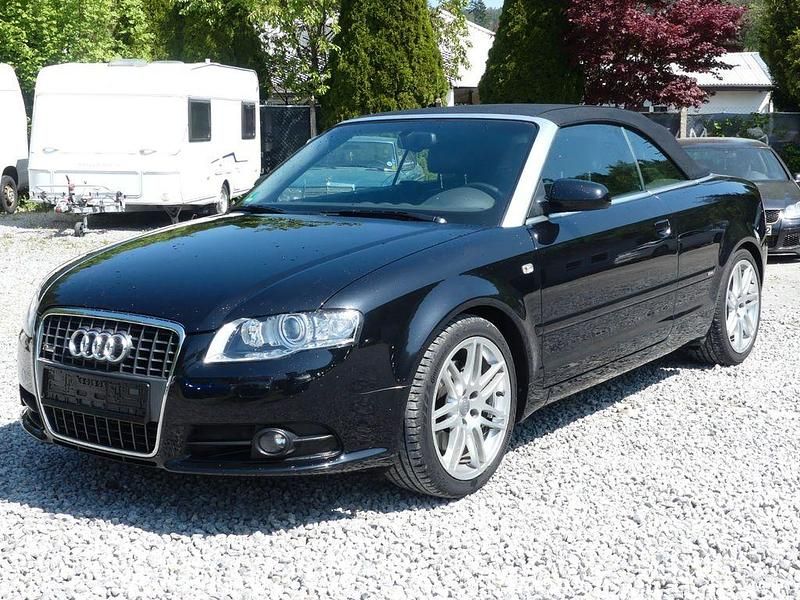 Gebraucht Audi A4 Cabriolet S-Line 200 PS (147 kW) 2009 Schwarz Cabrio