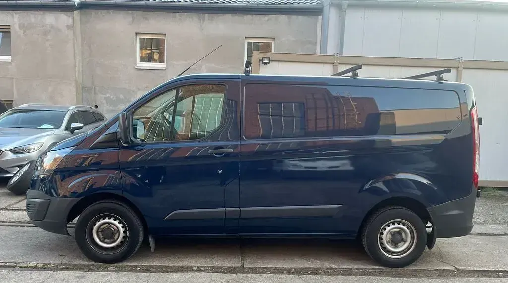Gebraucht Ford Transit Custom 105 PS (77 kW) 2018 Blau Van / Kleinbus