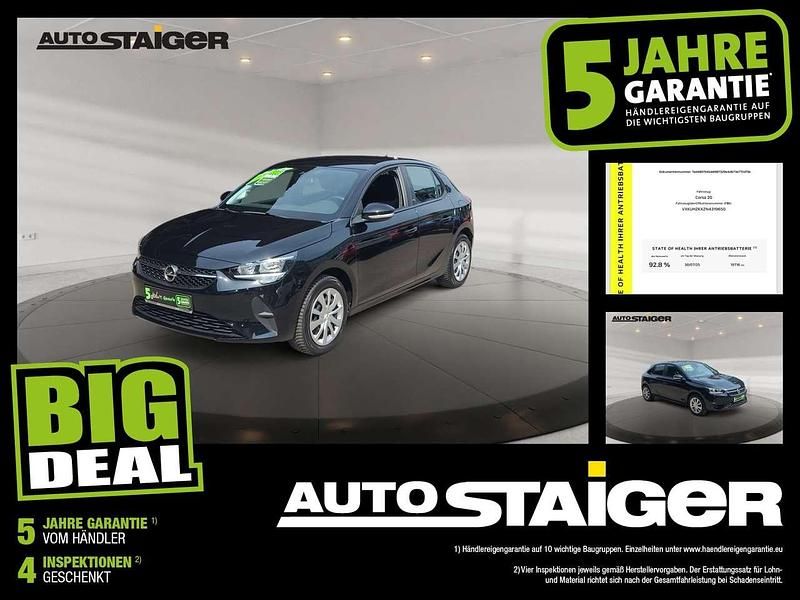 Diamant schwarz/karbon schwarz Gebraucht 2022 Opel Corsa-e Edition Kleinwagen | 14.990 € (Guter Preis) - Bild 1/4