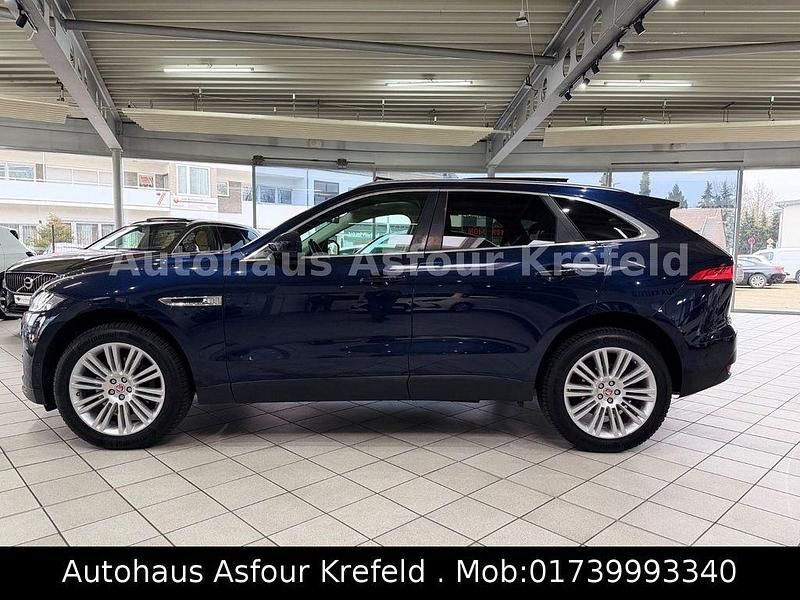 Gebraucht Jaguar F-Pace Portfolio 300 PS (220 kW) 2017 Blau SUV