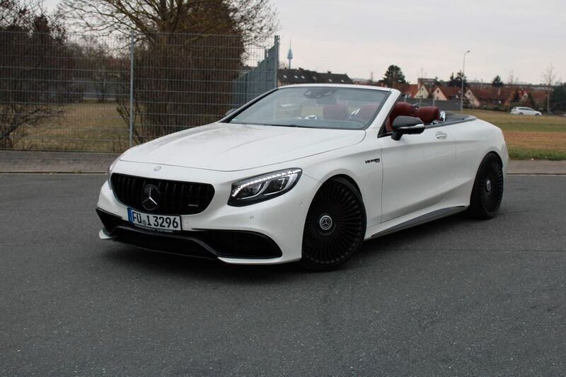 Weiß Gebraucht 2017 Mercedes S63 AMG AMG Cabrio | 92.950 € (Guter Preis) - Bild 1/4