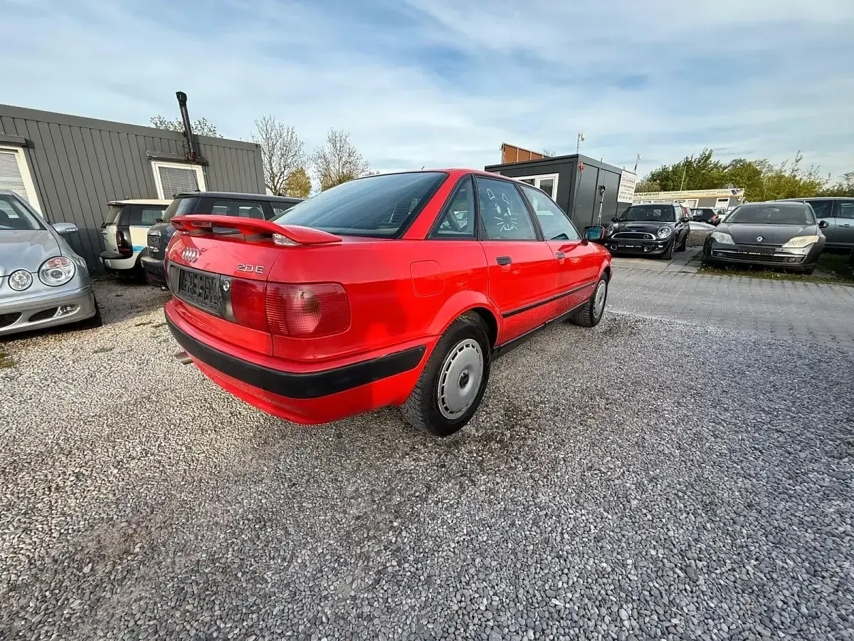 Gebraucht Audi 80 116 PS (85 kW) 1993 Rot Kombi