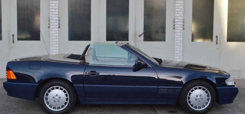 Gebraucht Mercedes SL500 326 PS (239 kW) 1992 Blau Cabrio