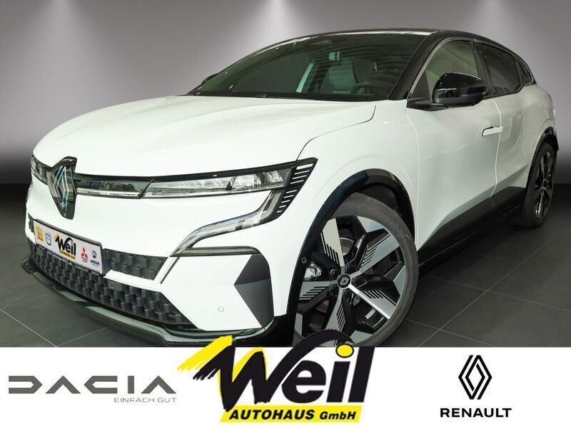 Gebraucht Renault Megane E-Tech 160 kW (218 PS) 2024 Schwarz (arktisweiß, black pearlschwarz metalli) Kleinwagen
