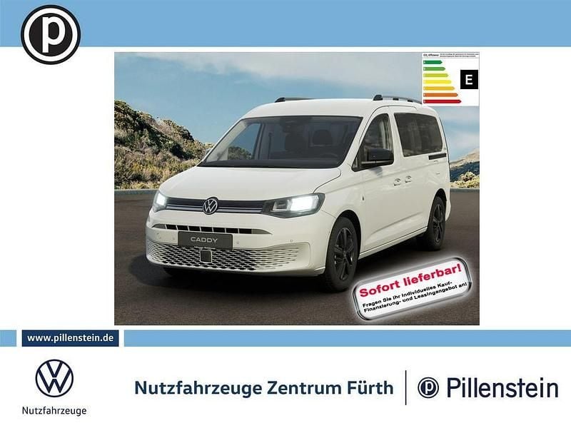 Neu VW Caddy Maxi Life Goal 122 PS (89 kW) 2026 Weiß Van / Kleinbus