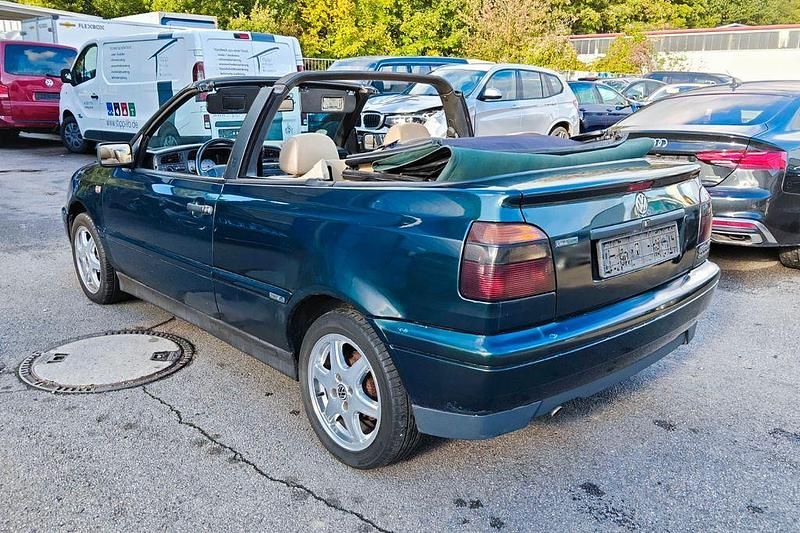 Gebraucht VW Golf Cabriolet 101 PS (74 kW) 1997 Grün Cabrio