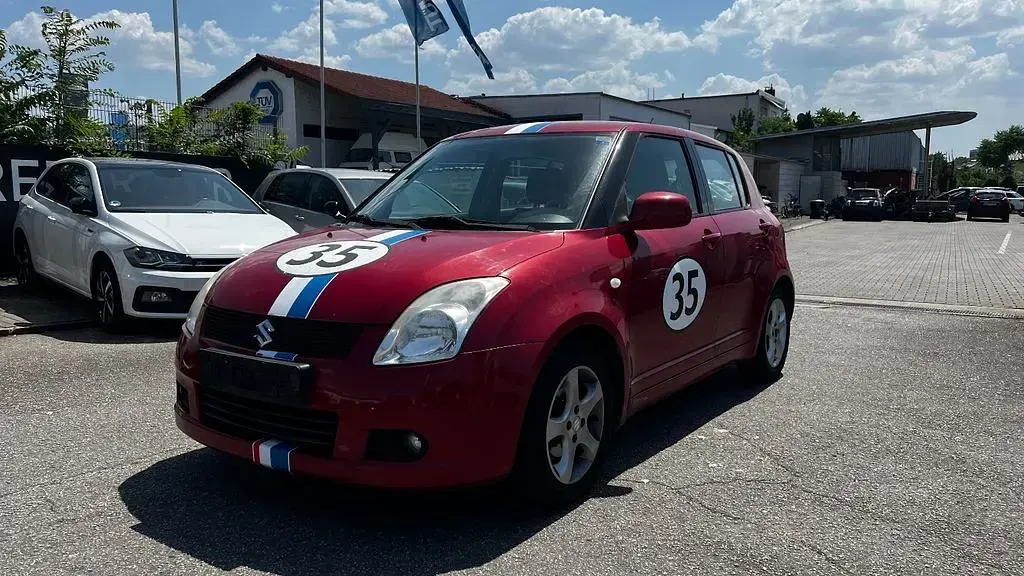 Gebraucht Suzuki Swift 92 PS (67 kW) 2007 Rot Kleinwagen