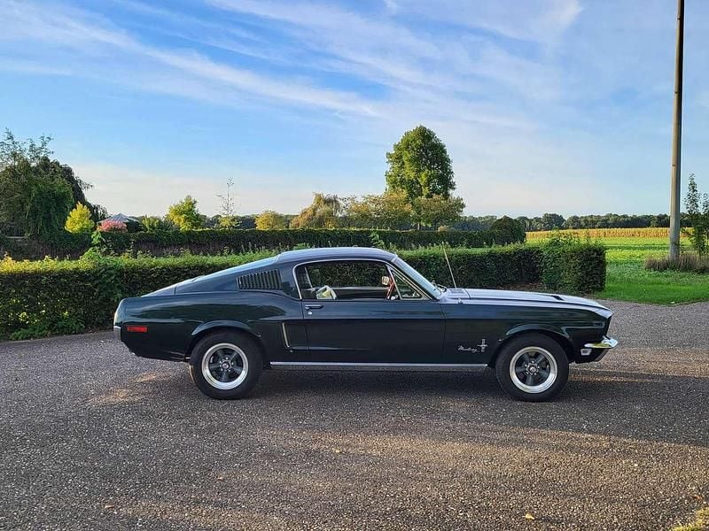 Highland green Gebraucht 1968 Ford Mustang Bullitt Coupé | 64.900 € - Bild 1/4