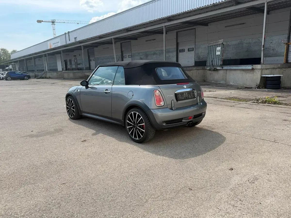 Usata Mini John Cooper Works Cabriolet 211 CV (155 kW) 2008 Grigio Cabrio