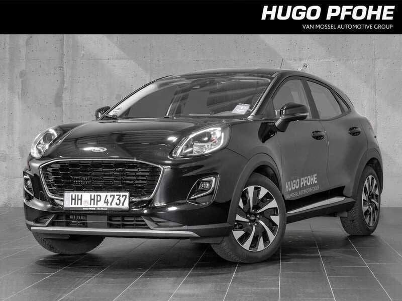 Agate black Gebraucht 2024 Ford Puma Titanium SUV | 18.790 € (Superpreis) - Bild 1/4