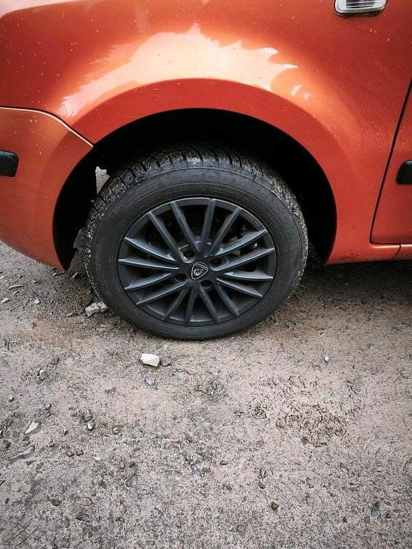 Gebraucht Fiat Panda 60 PS (44 kW) 2009 Orange Kleinwagen