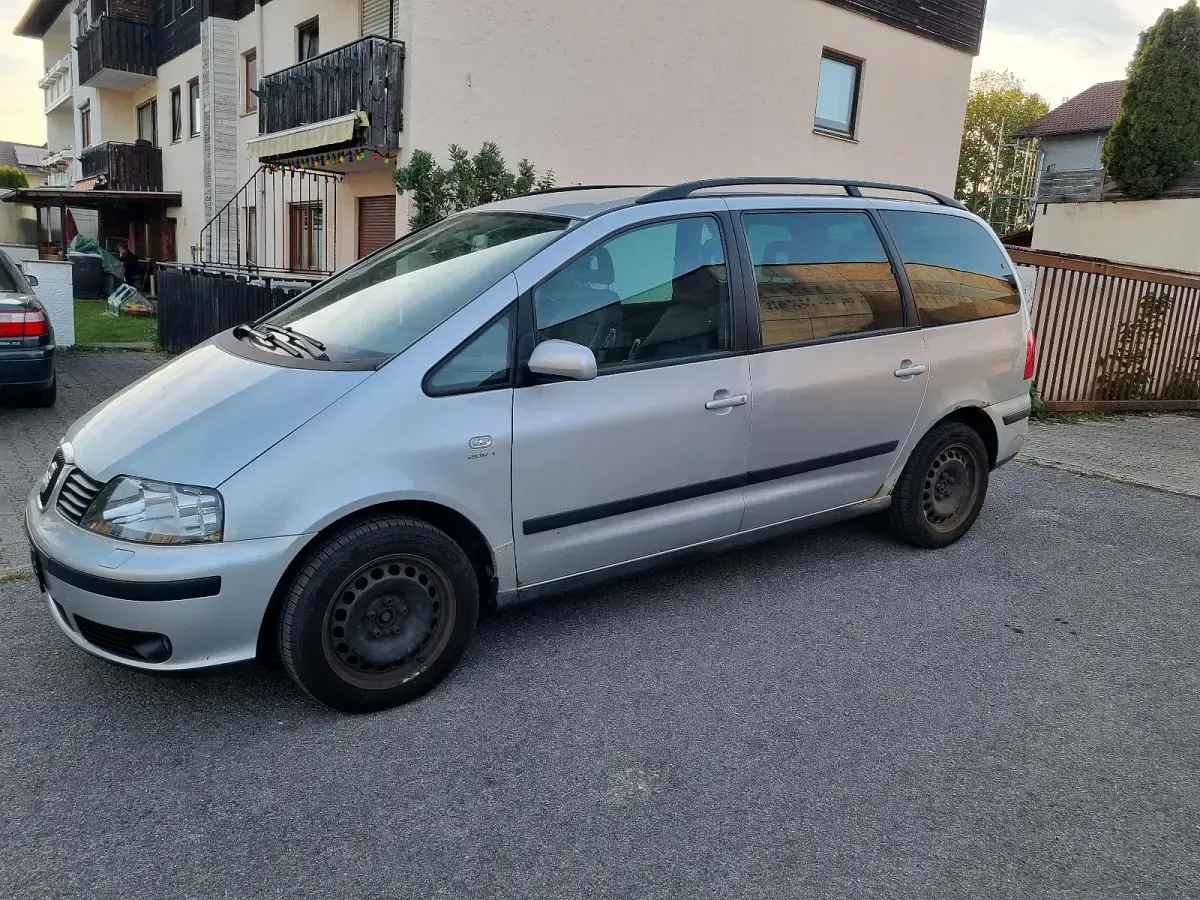Gebraucht Seat Alhambra 150 PS (110 kW) 2007 Silber Van / Kleinbus