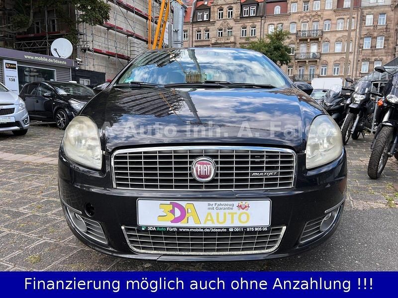 Schwarz Gebraucht 2008 Fiat Linea Emotion Limousine | 2.999 € (Fairer Preis) - Bild 1/4