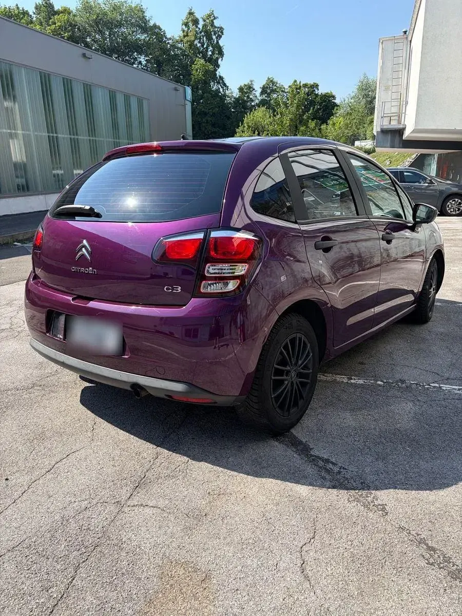 Gebraucht Citroën C3 Attraction 68 PS (50 kW) 2016 Violet Kleinwagen
