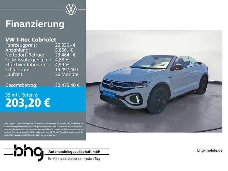 Schwarz Gebraucht 2023 VW T-Roc SUV | 29.330 € (Fairer Preis) - Bild 1/4