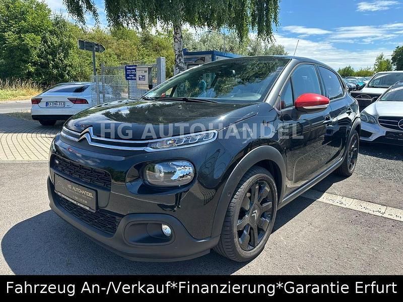 Schwarz Gebraucht 2017 Citroën C3 Kleinwagen | 9.700 € (Fairer Preis) - Bild 1/4