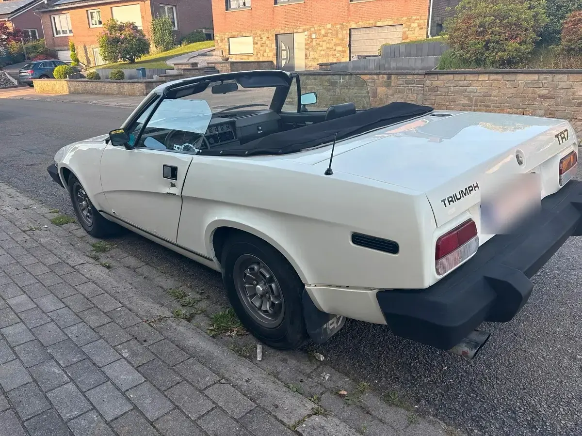 Gebraucht Triumph TR7 106 PS (77 kW) 1980 Weiß Cabrio
