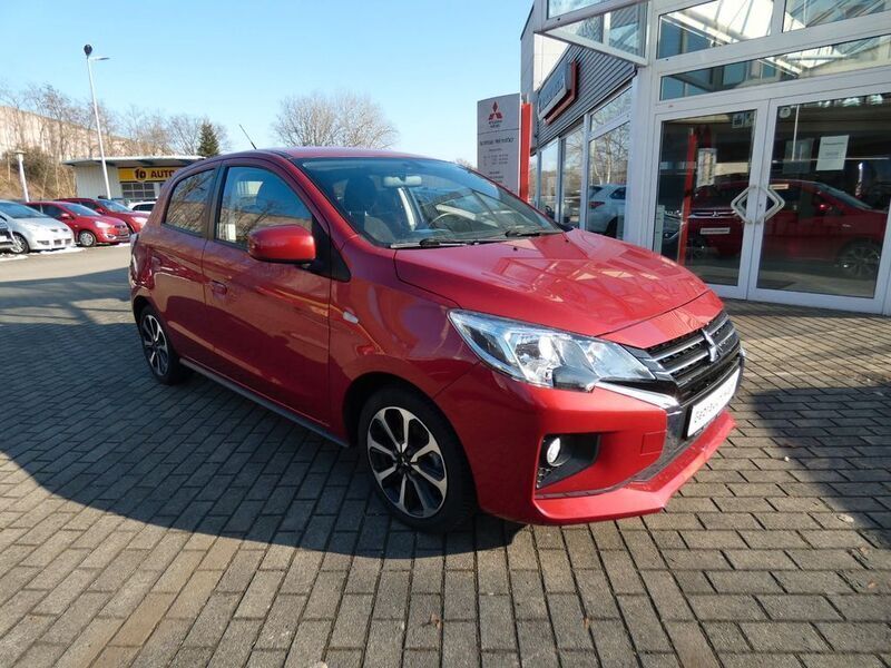 Rot Gebraucht 2022 Mitsubishi Space Star Select+ Limousine | 12.890 € (Fairer Preis) - Bild 1/4