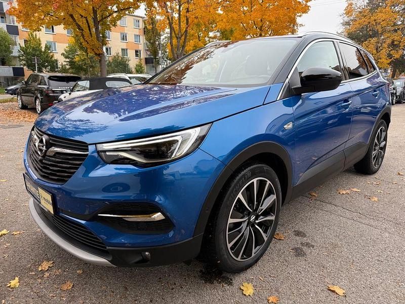 Blau Gebraucht 2021 Opel Grandland X Ultimate SUV | 17.999 € (Fairer Preis) - Bild 1/4